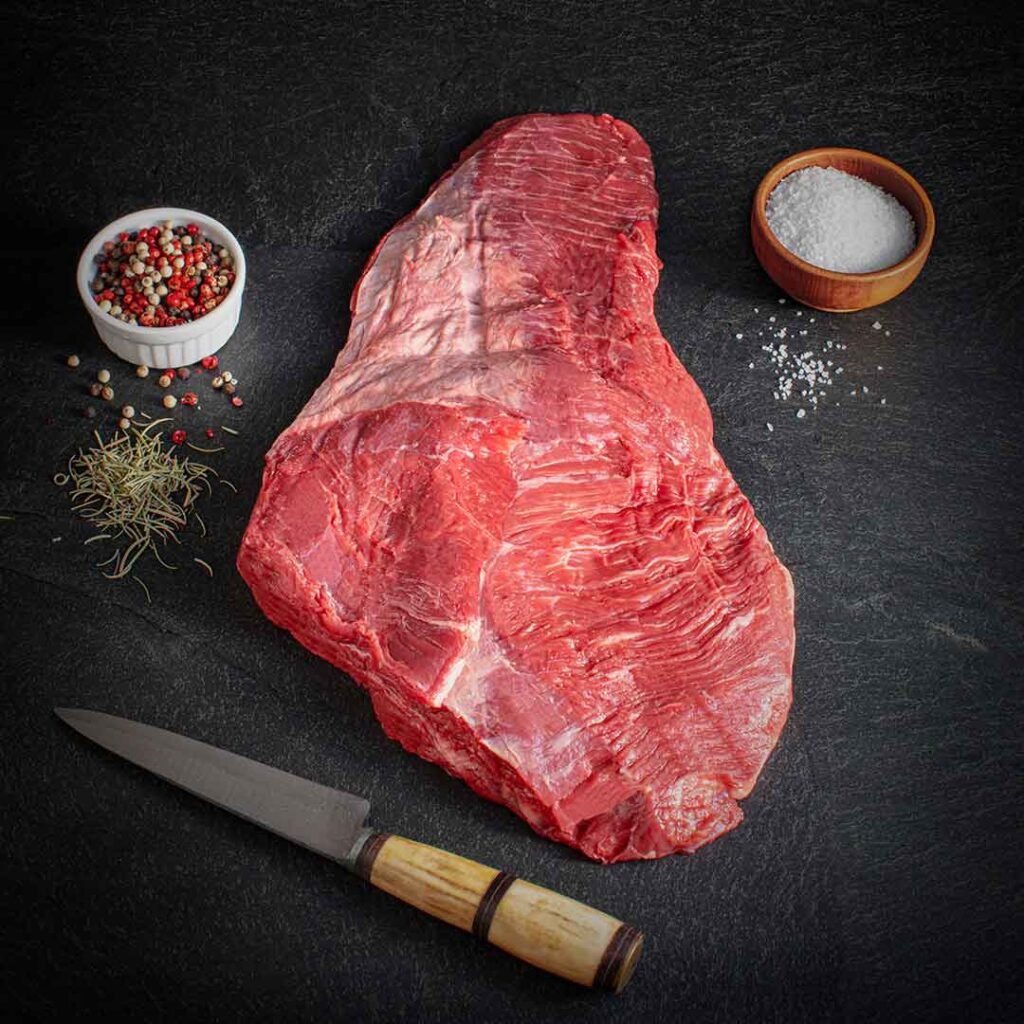MEDIALUNA DE VACÍO / FLAP MEAT AND BIFE DE VACIO / FLANK STAKE